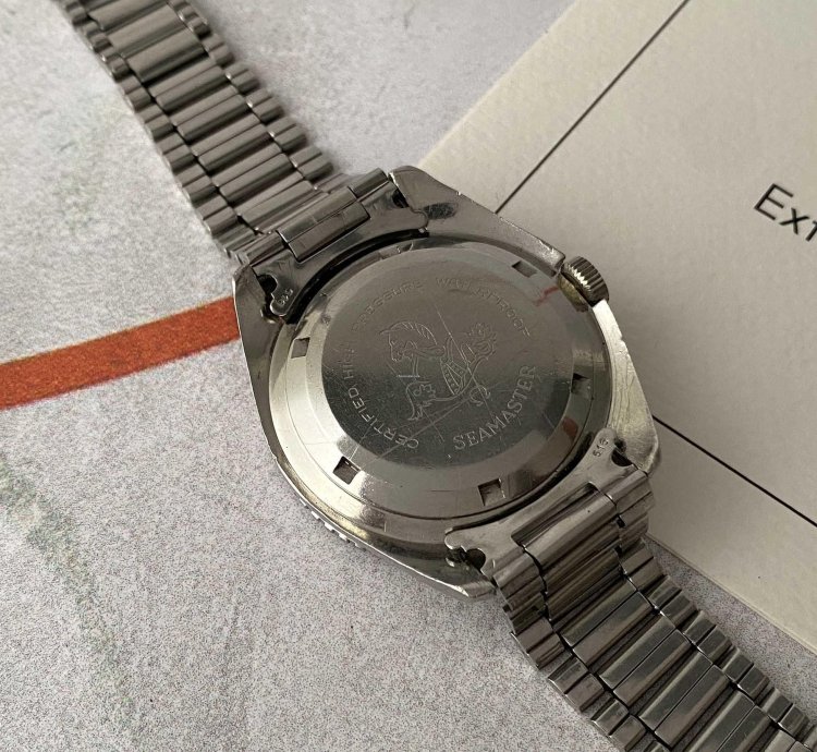 Omega Seamaster 300 Big Triangle Diver 1969 Vintage Swiss Automatic Watch Cal 565 Ref 166 024 Sp2