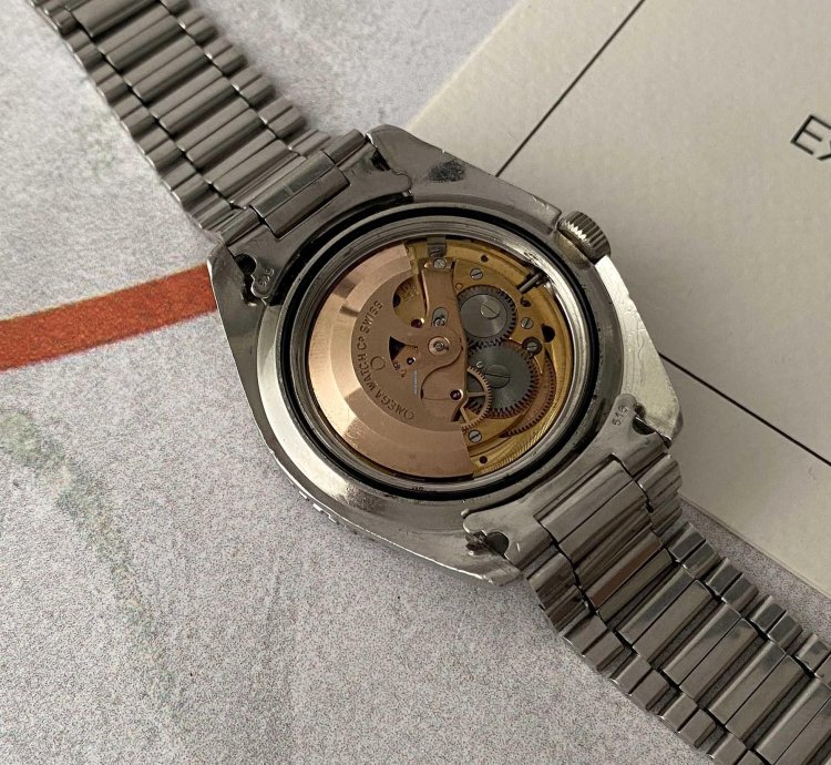 Omega Seamaster 300 Big Triangle Diver 1969 Vintage Swiss Automatic Watch Cal 565 Ref 166 024 Sp2