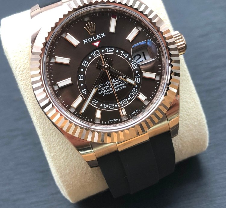 Rolex Sky-dweller 326235 Choco Dial
