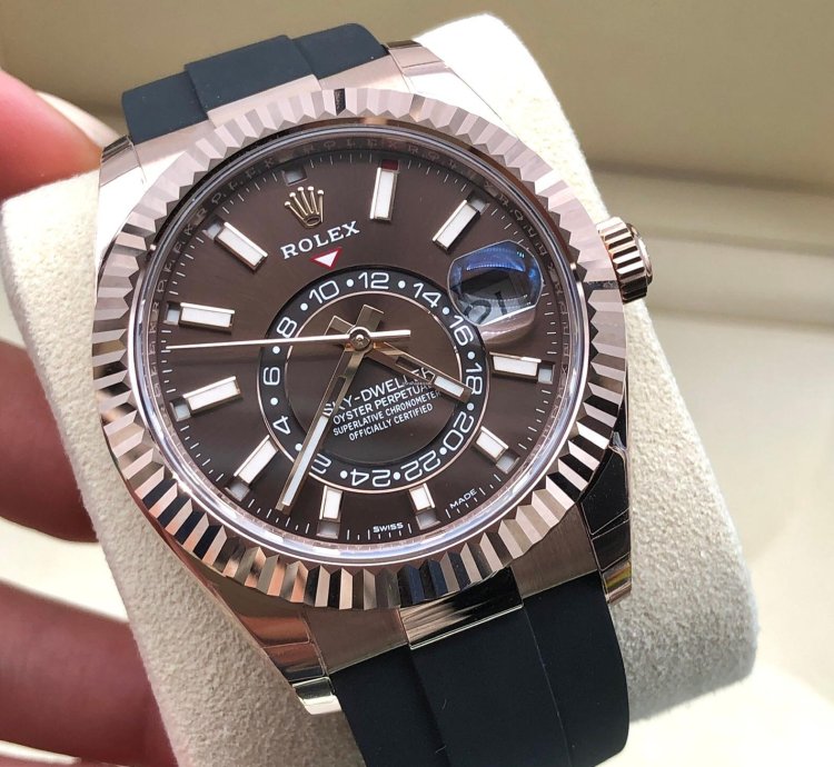 Rolex Sky-dweller 326235 Choco Dial