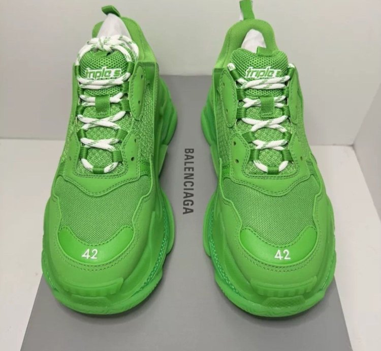 Balenciaga Triple Green Trainer Sneaker