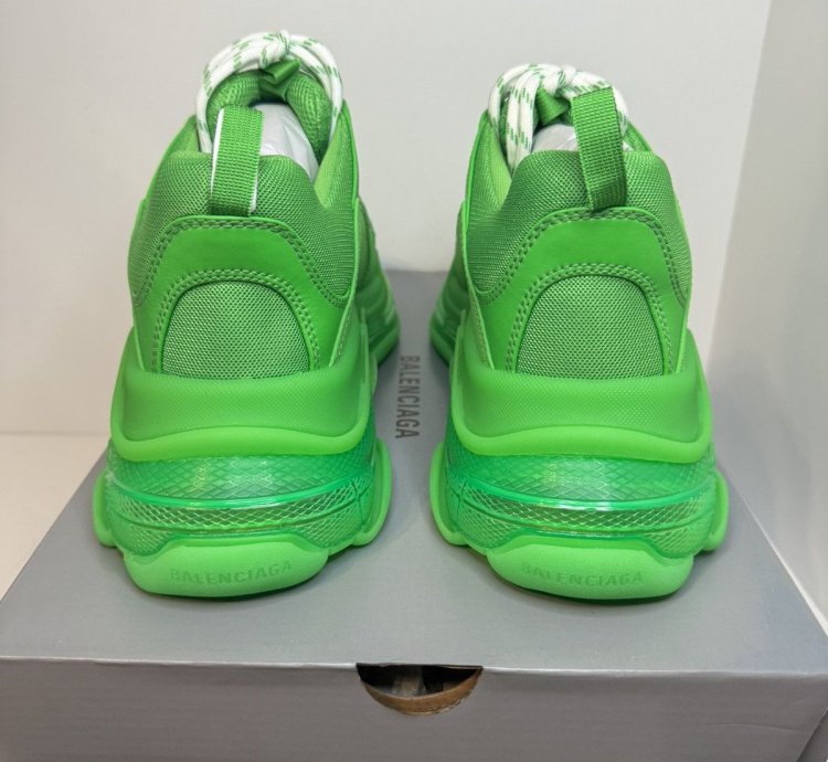 Balenciaga Triple Green Trainer Sneakers