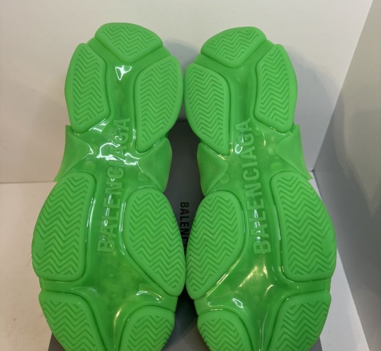 Balenciaga Triple Green Trainer Sneakers