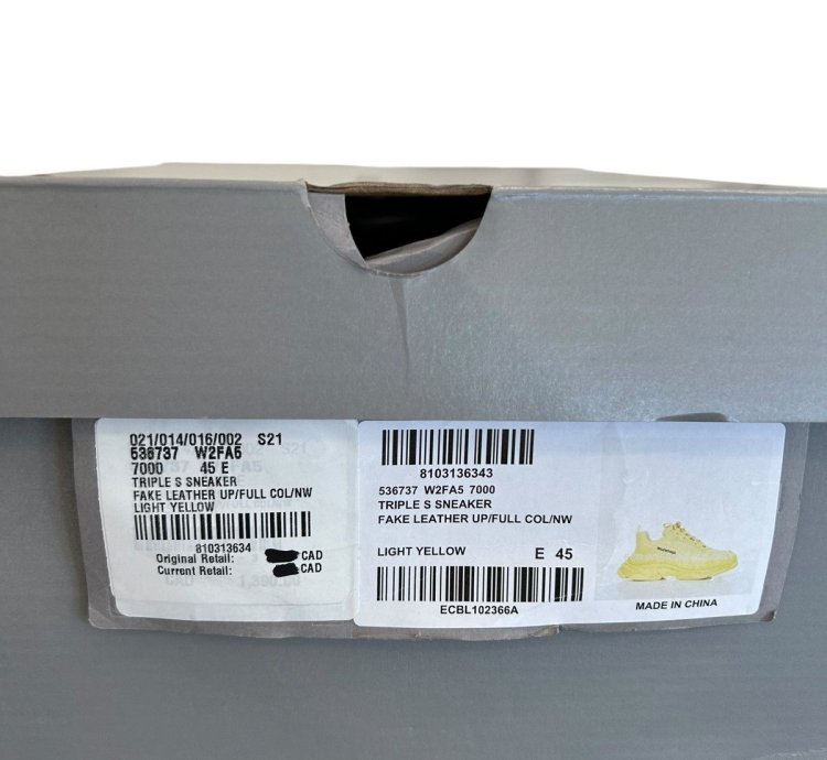 Balenciaga Triple Neon Yellow