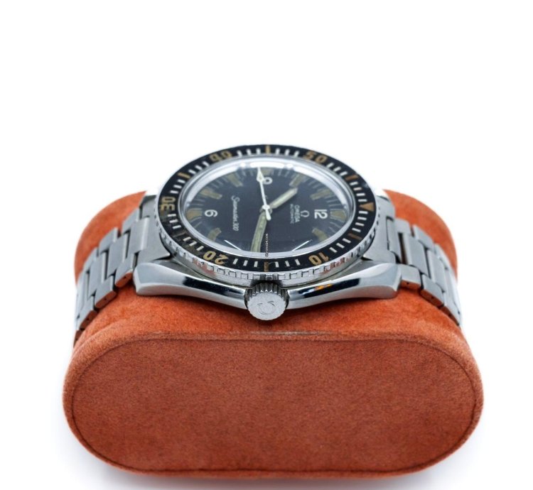 Omega Seamaster 300 Collectors Set - Bakelite Bezel Omega Flat Link Bracelet