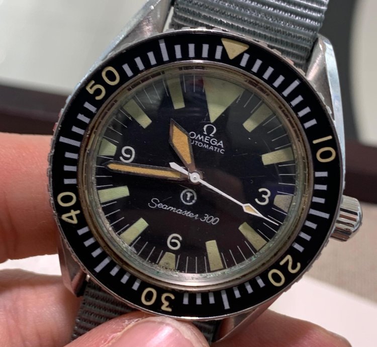 Omega Seamaster 300 Dial Military Issue Mint all Original