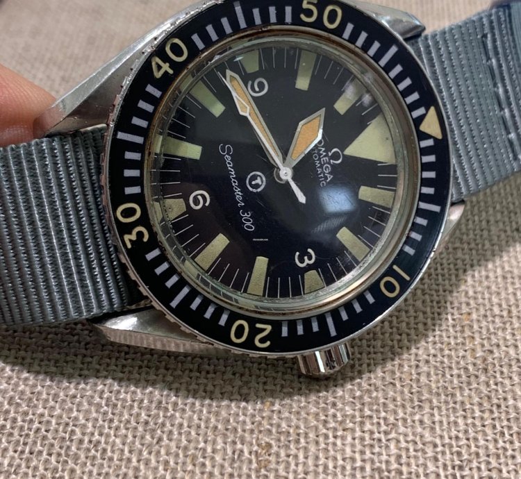 Omega Seamaster 300 Dial Military Issue Mint all Original