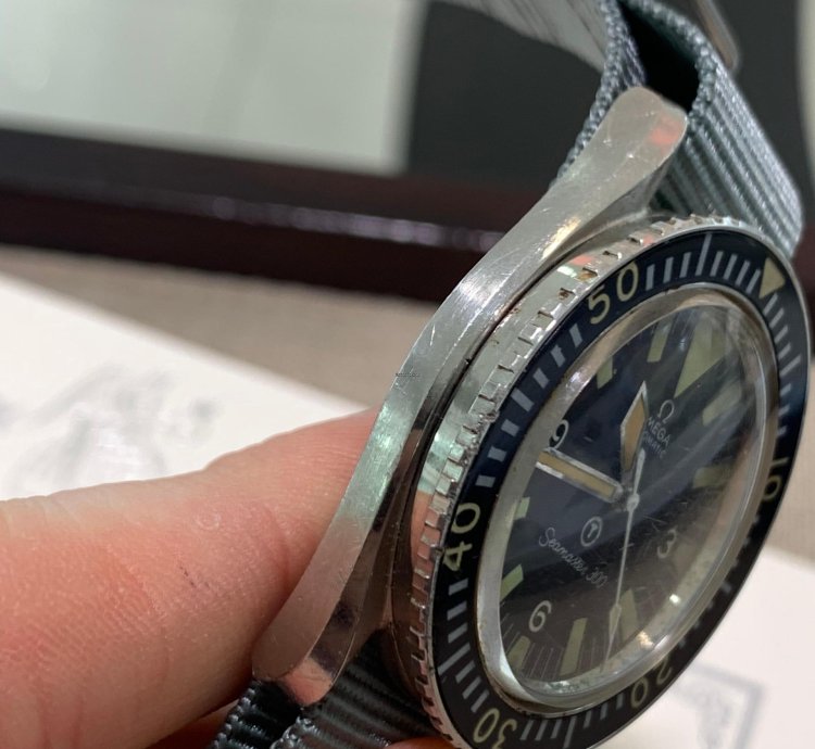 Omega Seamaster 300 Dial Military Issue Mint all Original