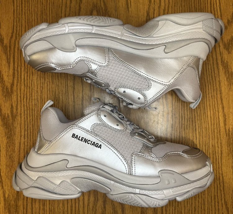 Balenciaga Triple Sneaker metallic