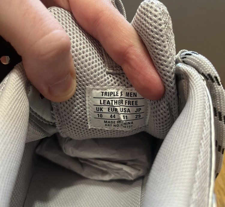Balenciaga Triple Sneaker metallic
