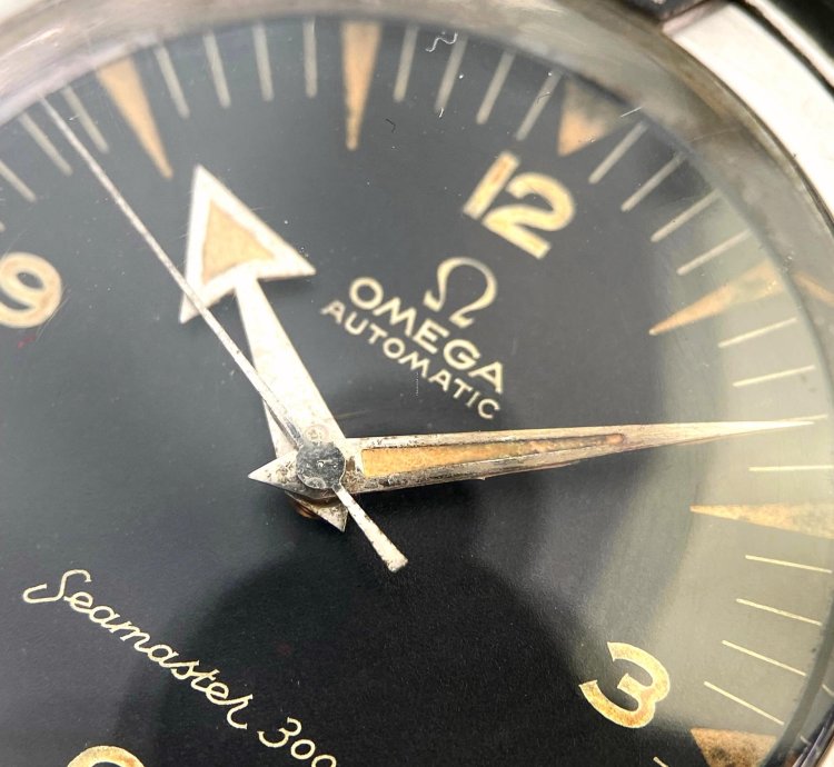 Omega Seamaster 300 Diver Serviciert Vintage Automatik Ref 2913-3 Extrem Selten 2913