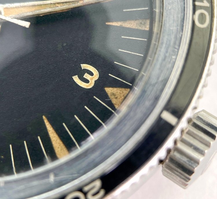 Omega Seamaster 300 Diver Serviciert Vintage Automatik Ref 2913-3 Extrem Selten 2913