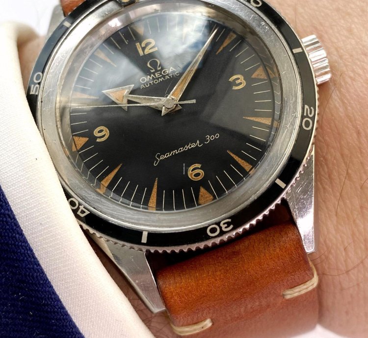 Omega Seamaster 300 Diver Serviciert Vintage Automatik Ref 2913-3 Extrem Selten 2913