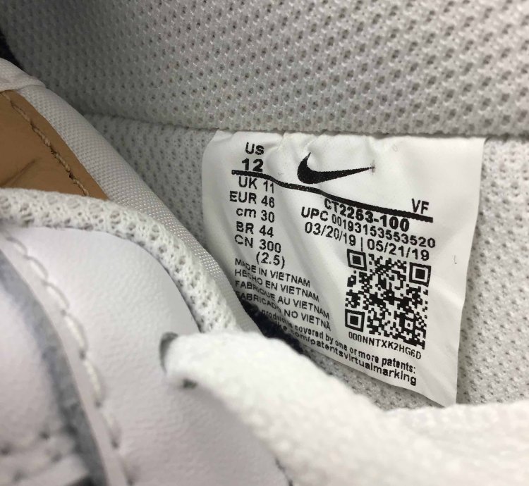 Air Force 1 Low 07 Lv8 Removable Swoosh - White Vachetta Tan