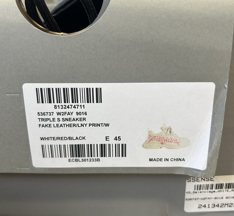 Balenciaga Triple Sneaker Diy Metal