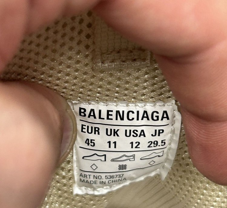 Balenciaga Triple Sneaker Diy Metal