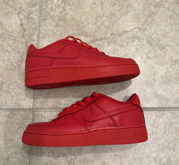 Air Force 1 Low 07 Lv8 Triple Red