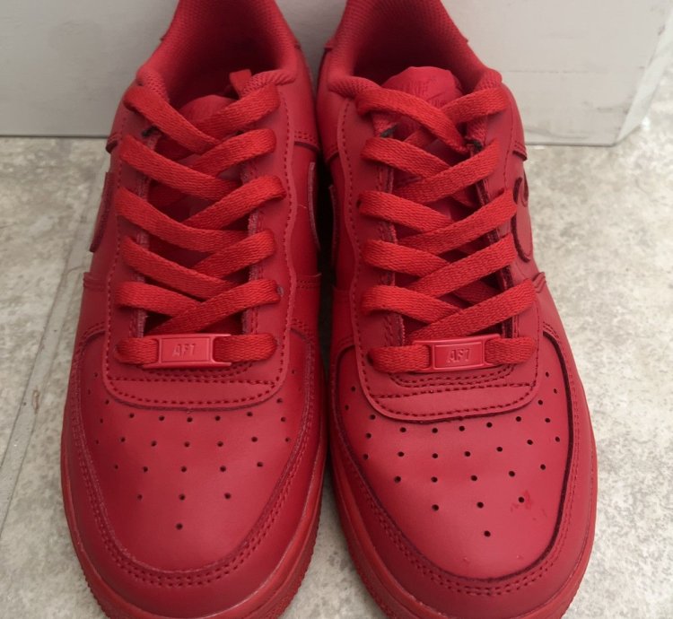 Air Force 1 Low 07 Lv8 Triple Red