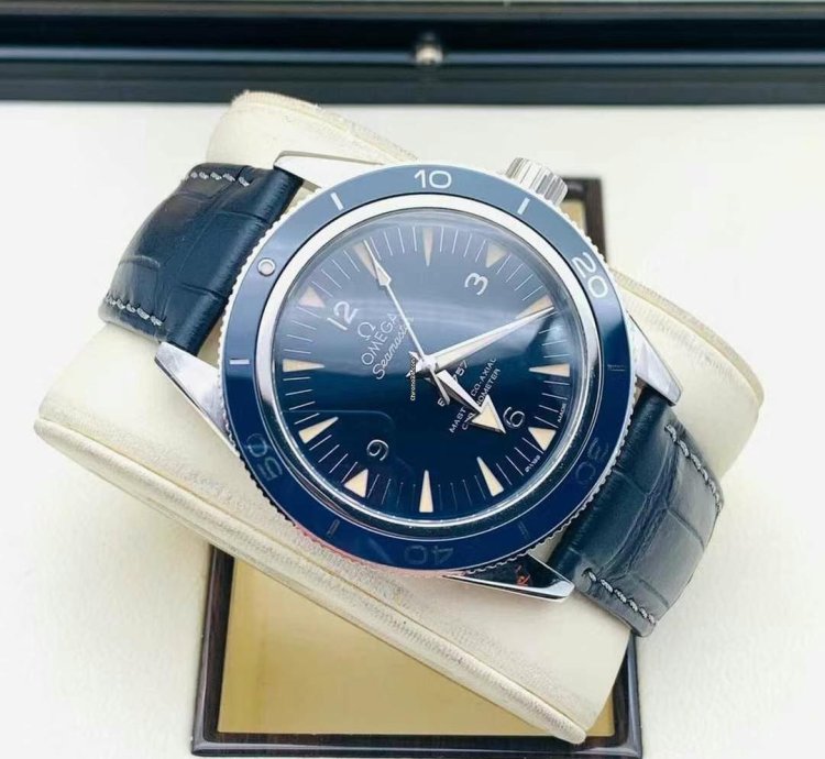 Omega Seamaster 300 Limited Edition 757 Platinum Automatic Watch 41mm Seamaster 300