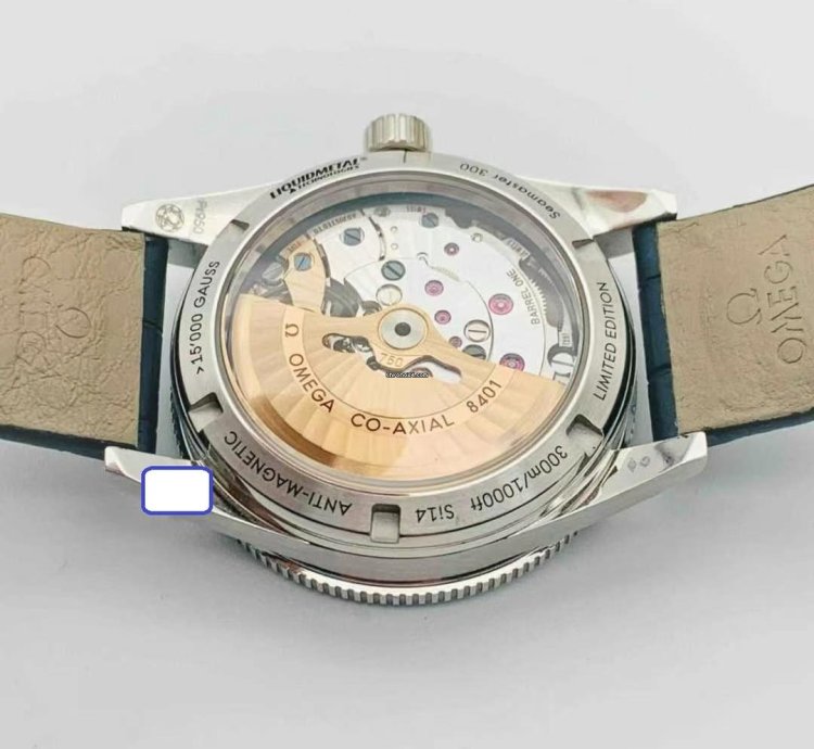 Omega Seamaster 300 Limited Edition 757 Platinum Automatic Watch 41mm Seamaster 300