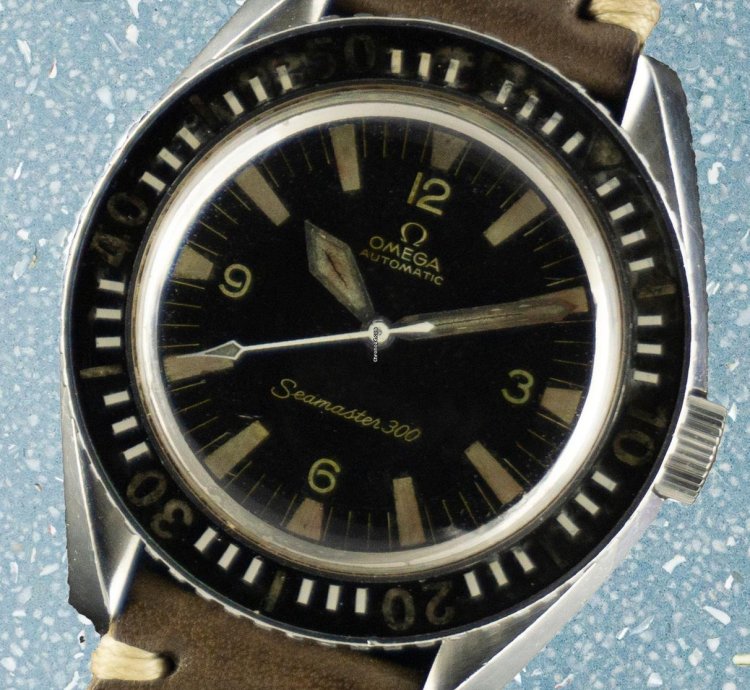 Omega Seamaster 300 Rare Gladio Hands