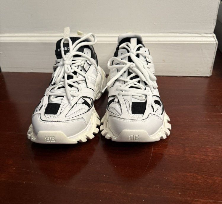 Balenciaga White Track Runner