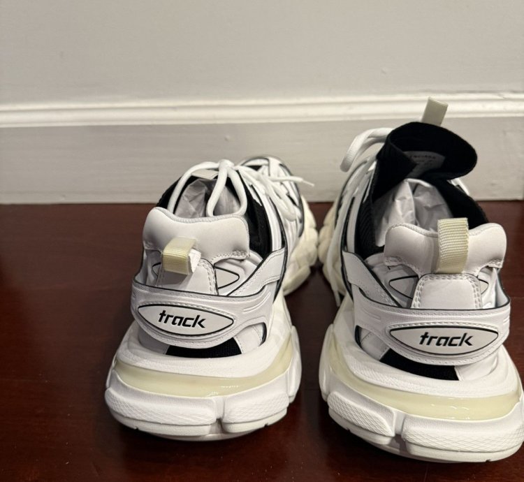 Balenciaga White Track Runner