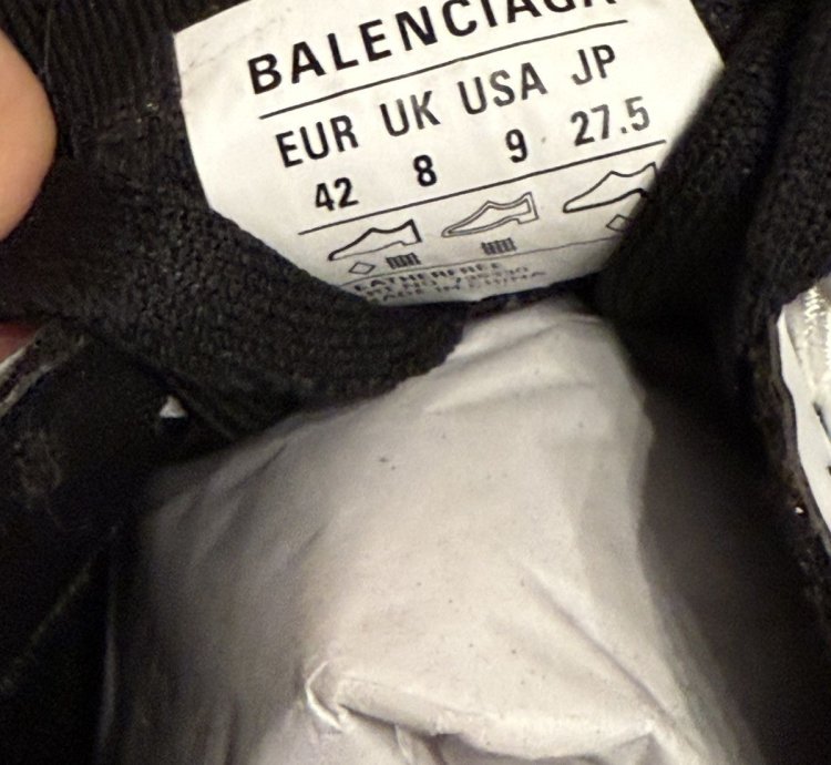 Balenciaga White Track Runner