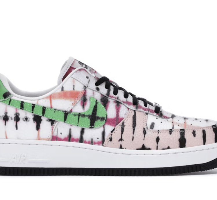 Air Force 1 Low Black Tie Dye