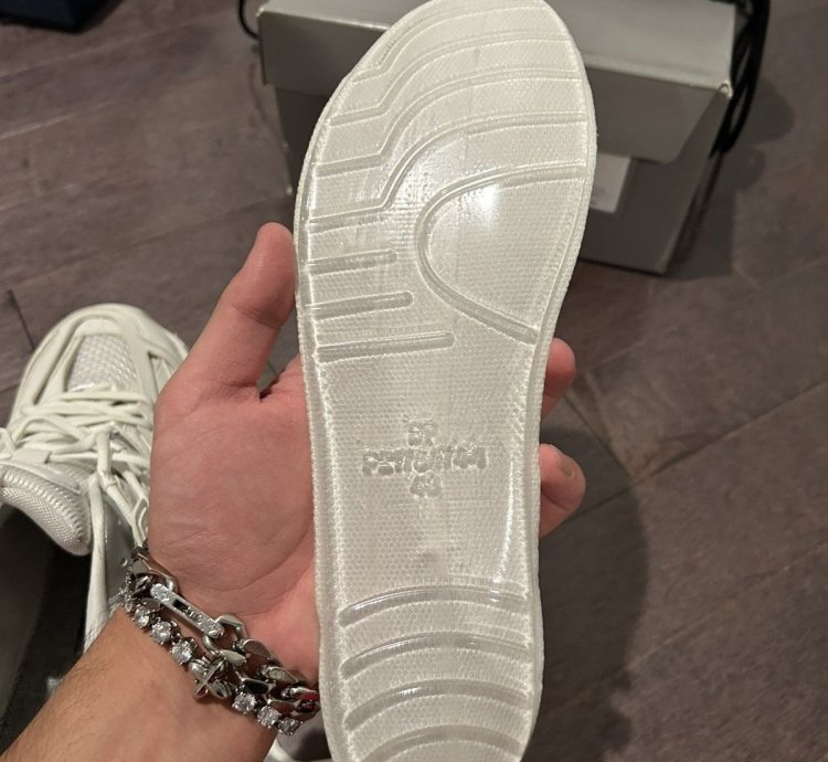 Brand New Balenciaga Track Runners All White Size 10