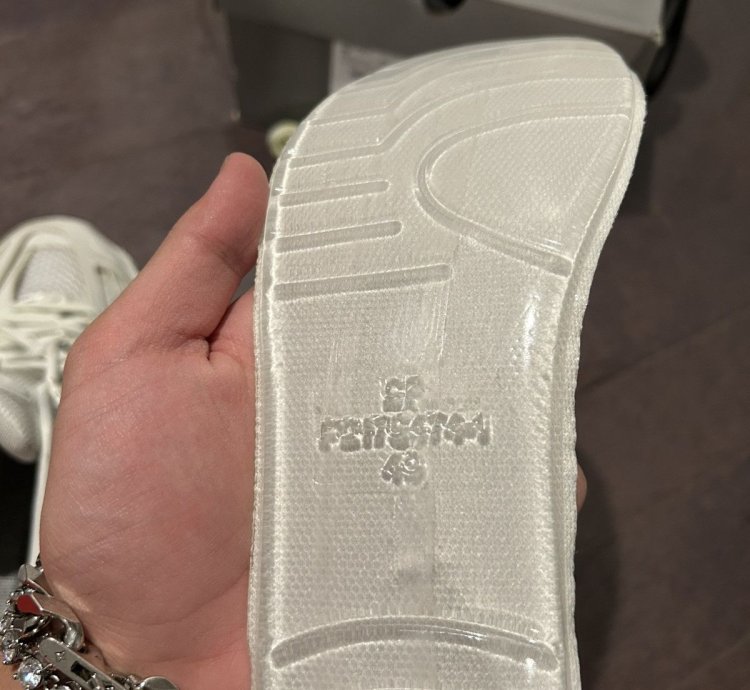Brand New Balenciaga Track Runners All White Size 10