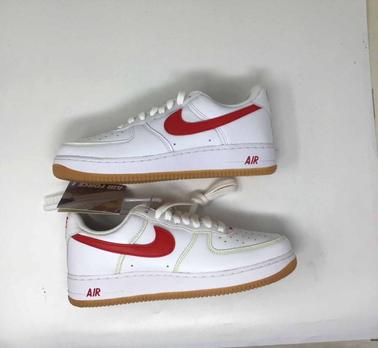 Air Force 1 Low Color Of The Month - White University Red