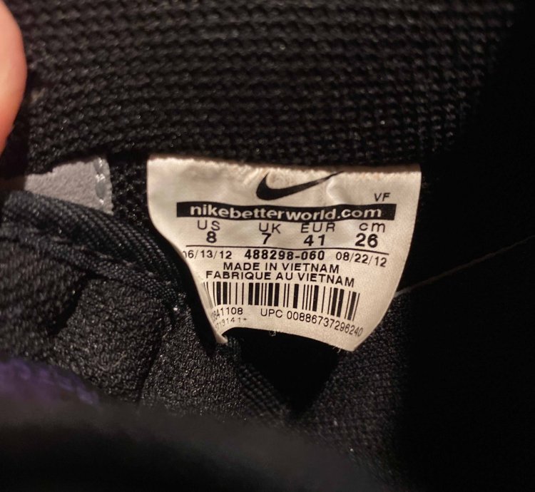 Air Force 1 Low Grey Purple