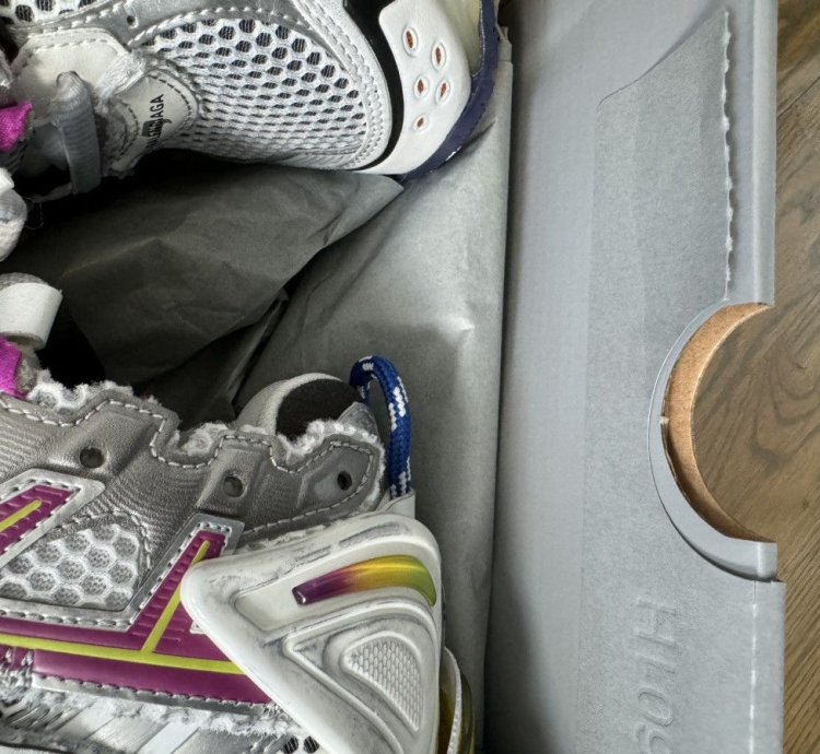 New Balenciaga Runner Multicolor Sneaker Shoe