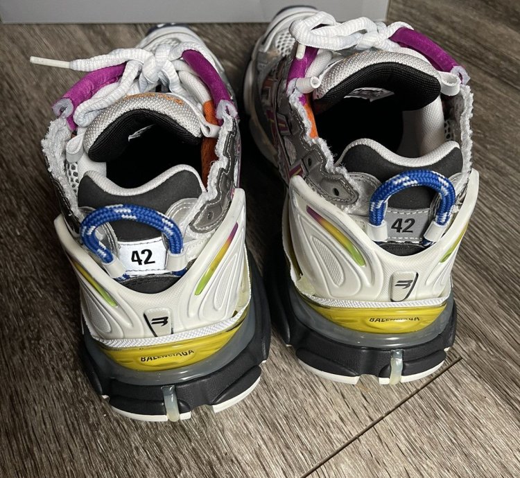 New Balenciaga Runner Multicolor Sneaker Shoe