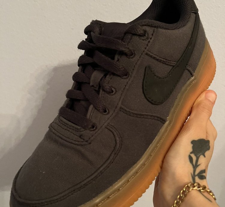 Air Force 1 Low Lv8 Gs Black Gum