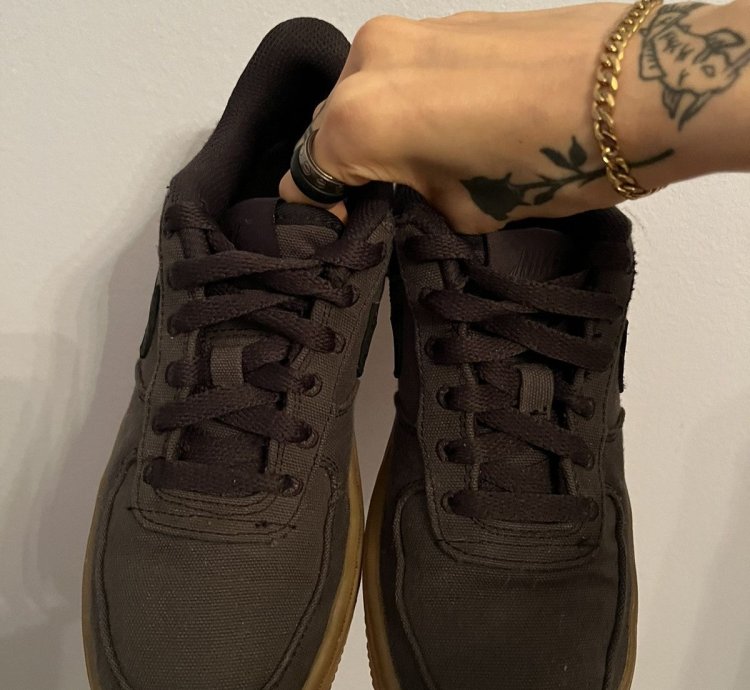 Air Force 1 Low Lv8 Gs Black Gum