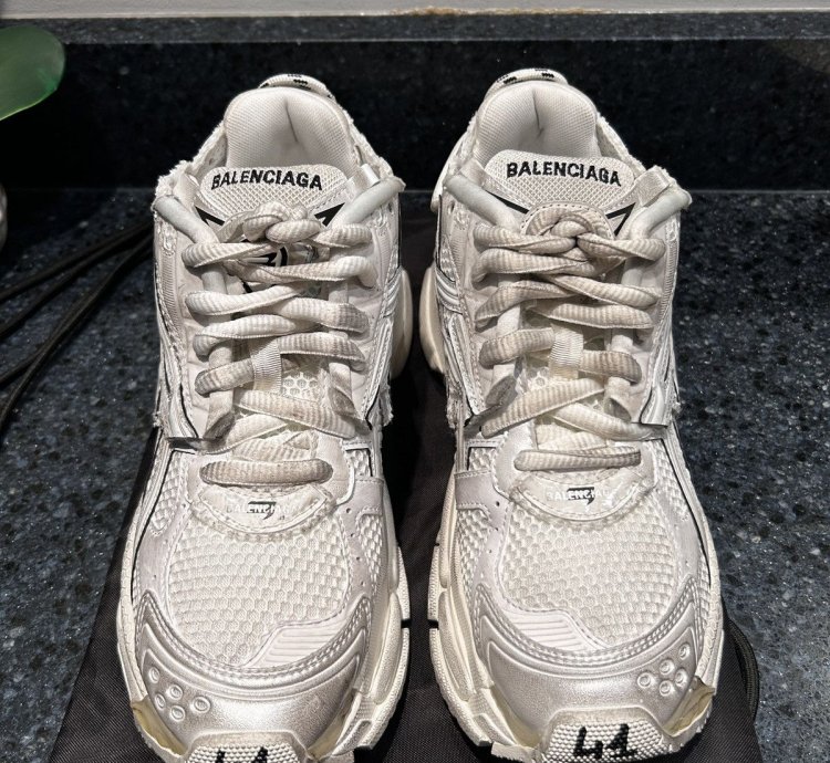 New Balenciaga Runner Track White Size 41 8us