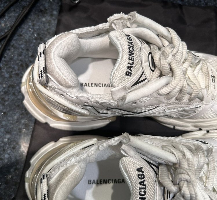 New Balenciaga Runner Track White Size 41 8us