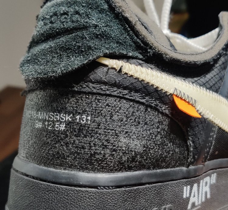 Air Force 1 Low Off-white Black
