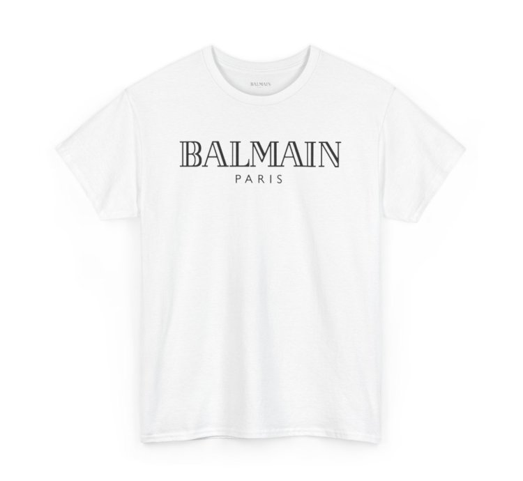 Balmain Paris White T Shirt Size Usa S - 5xl