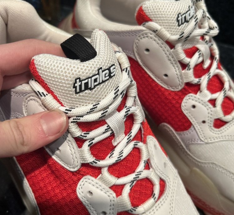 New Balenciaga Triple Red White Size 46 13us