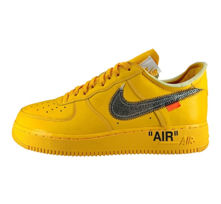 Air Force 1 Low Off-white University Gold Metallic Silver
