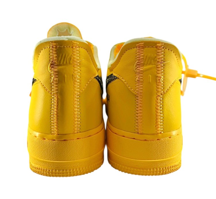 Air Force 1 Low Off-white University Gold Metallic Silver