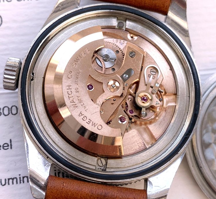 Omega Seamaster 300 Vintage Ref 2913-3 Diver Broad Arrow Lollipop Ck 2913 Extract Automatik 2913
