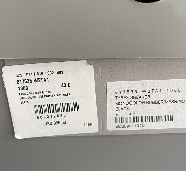 New In Box Tyrex Sneakers 43 Us 10