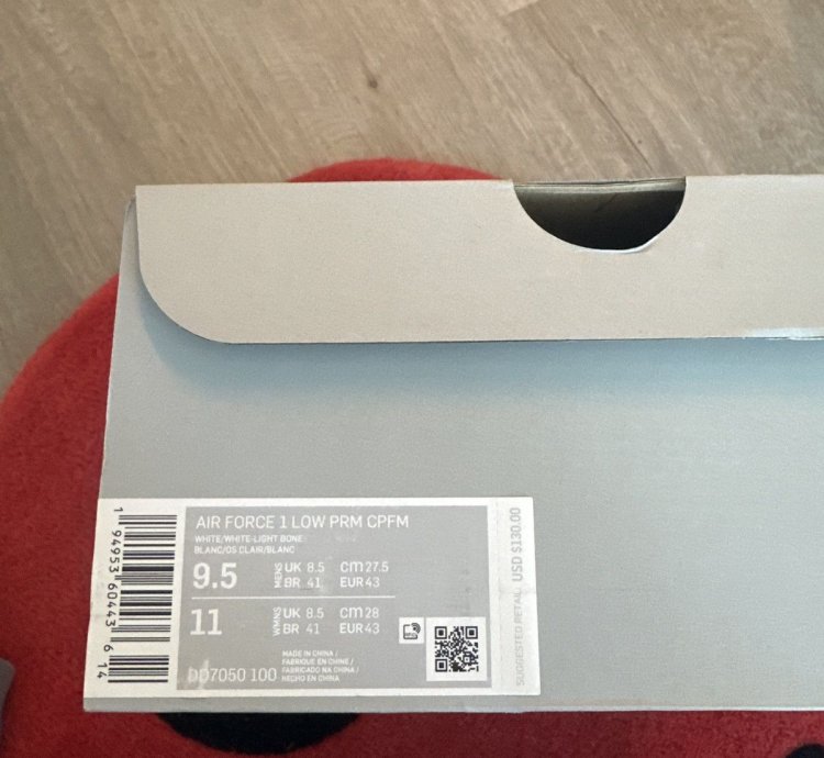 Air Force 1 Low Prm Cpfm