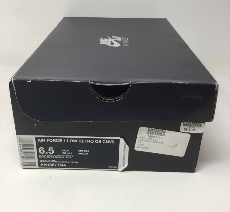 Air Force 1 Low Retro Qs Black