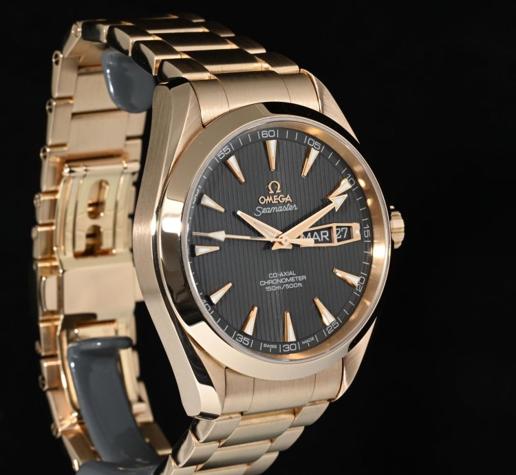 Omega Seamaster Aqua Terra 150 Mt 43 Mm Oro Rosa Scatola Garanzia Omega