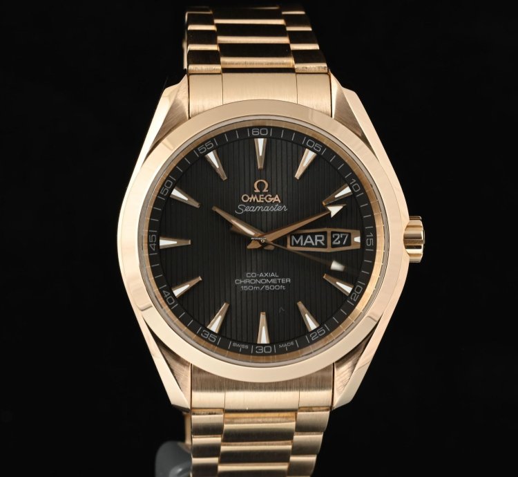 Omega Seamaster Aqua Terra 150 Mt 43 Mm Oro Rosa Scatola Garanzia Omega